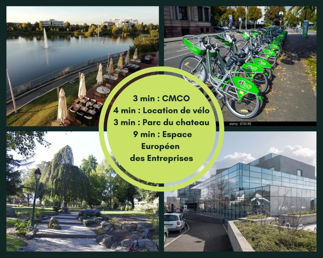 Vieux Schilik / Parking / Tram / Parlement / Proche Strasbourg Centre Lejlighed Schiltigheim Eksteriør billede